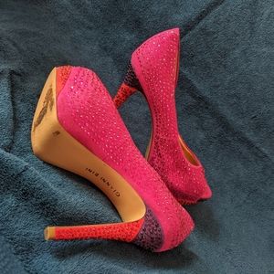 Gianni Binni Rhinestone Heels